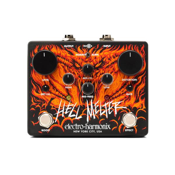 electro-harmonix-ADVANCED METAL DISTORTION
HELL MELTER