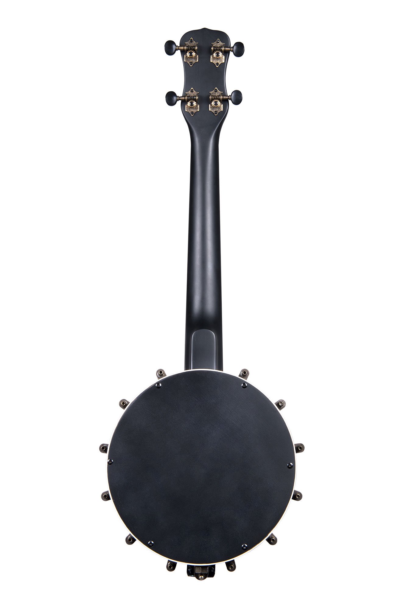 KA-BNJ-C Black Maple Banjo Concert Ukulele背面画像 KA-BNJ-C Black Maple Banjo Concert Ukulele背面画像