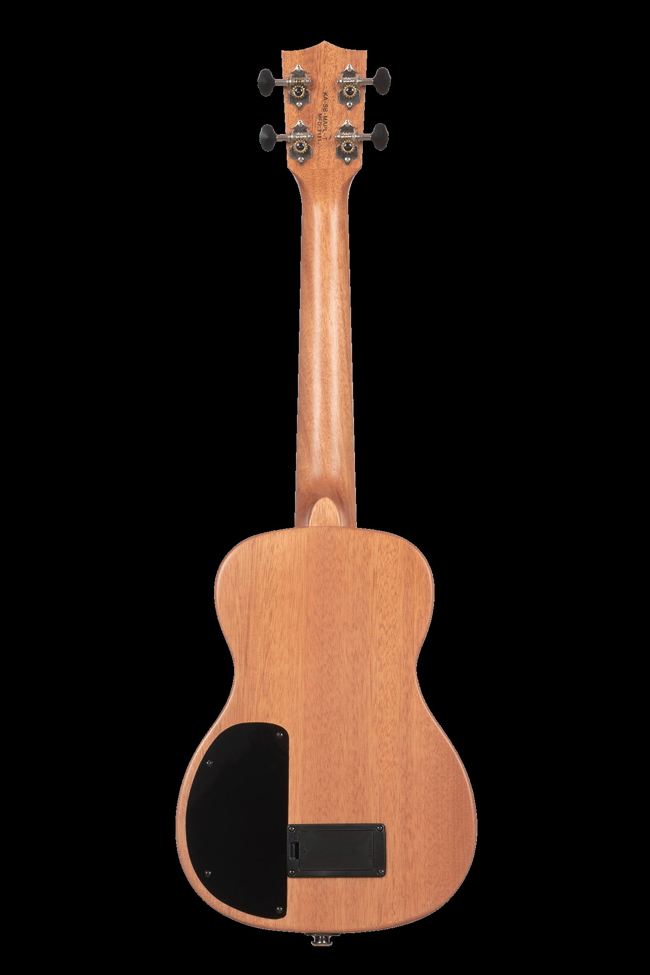 KA-SB-ACA-T_W/BAG Solid Body Electric Tenor Ukulele背面画像 KA-SB-ACA-T_W/BAG Solid Body Electric Tenor Ukulele背面画像
