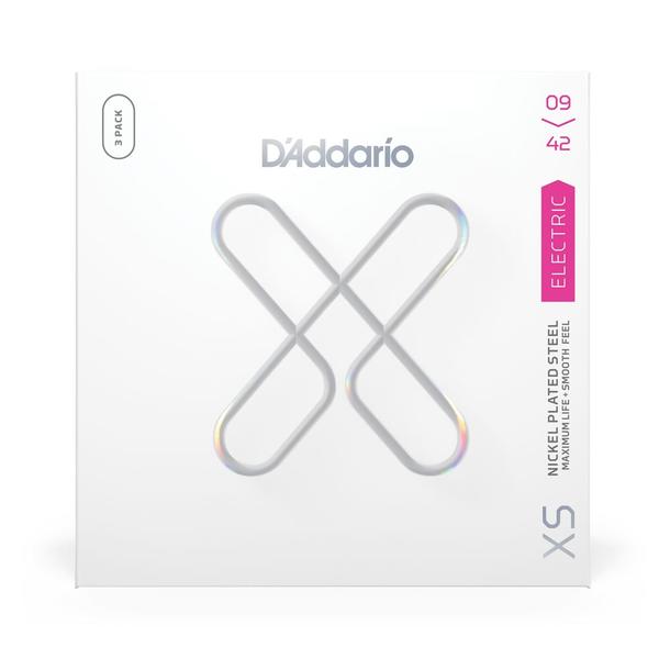 D'Addario-エレクトリックギター弦3パックセットXSE0942-3P Super Light 09-42 3pack Set