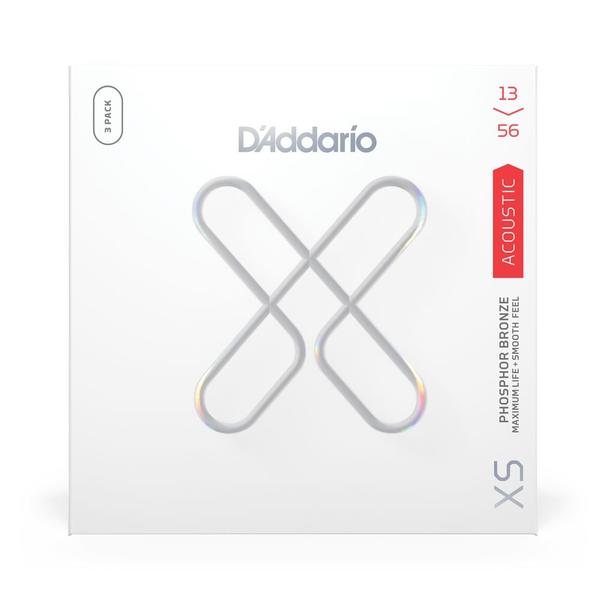 D'Addario-アコースティックギター弦3パックセットXSAPB1356-3P Medium 13-56 3pack Set