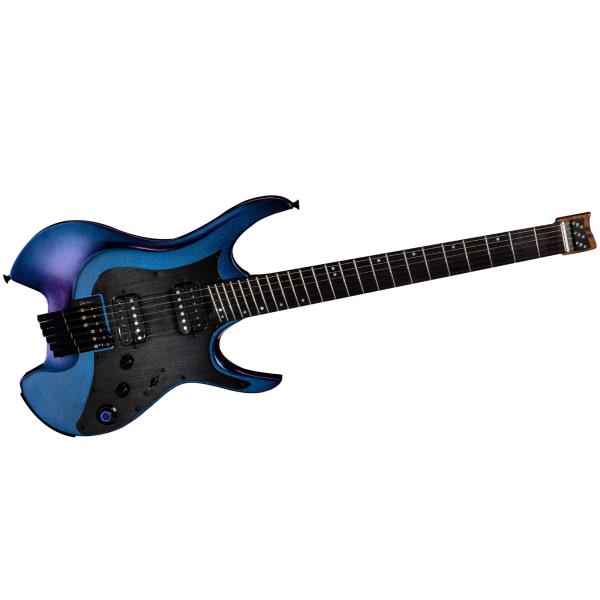MOOER-ヘッドレスギターGTRS W900 Aurora Purple