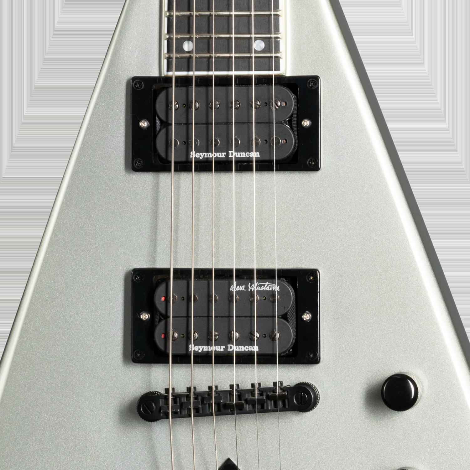 Dave Mustaine Vanguard Silver Metallic追加画像 Dave Mustaine Vanguard Silver Metallic追加画像