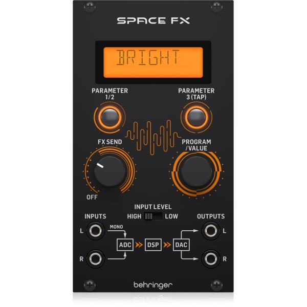 BEHRINGER-24bitマルチエンジンデジタルステレオエフェクトモジュールSPACE FX