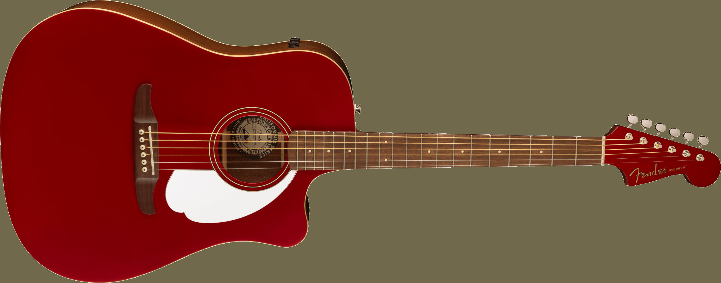 Redondo Player, Walnut Fingerboard, White Pickguard, Candy Apple Red追加画像 Redondo Player, Walnut Fingerboard, White Pickguard, Candy Apple Red追加画像