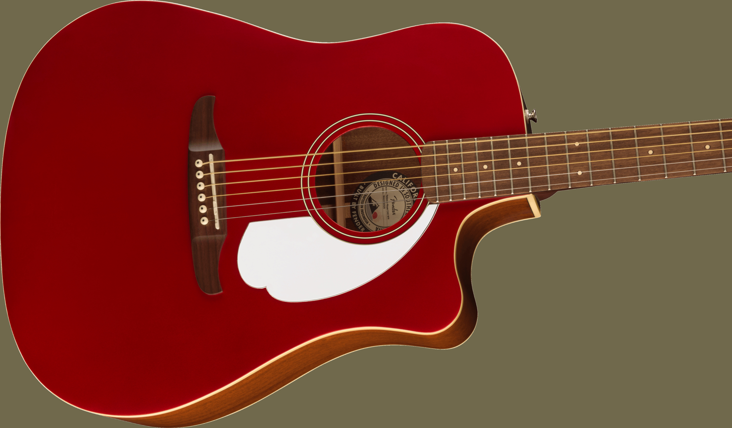 Redondo Player, Walnut Fingerboard, White Pickguard, Candy Apple Red追加画像 Redondo Player, Walnut Fingerboard, White Pickguard, Candy Apple Red追加画像