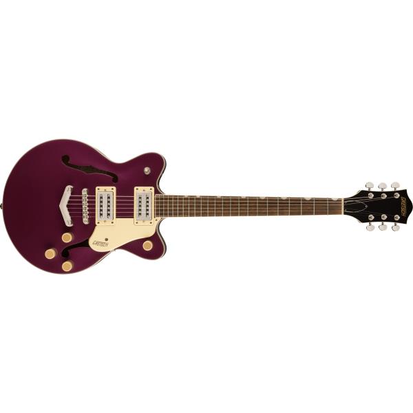 GRETSCH-G2655 Streamliner™ Center Block Jr. Double-Cut with V-Stoptail, Laurel Fingerboard, Burnt Orchid