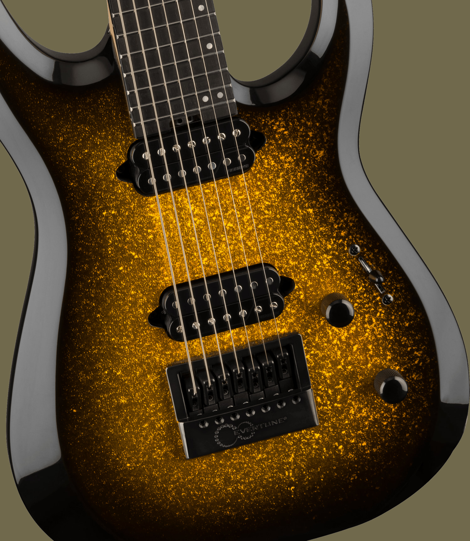 Pro Plus Series DK Modern EVTN7, Ebony Fingerboard, Gold Sparkle追加画像 Pro Plus Series DK Modern EVTN7, Ebony Fingerboard, Gold Sparkle追加画像