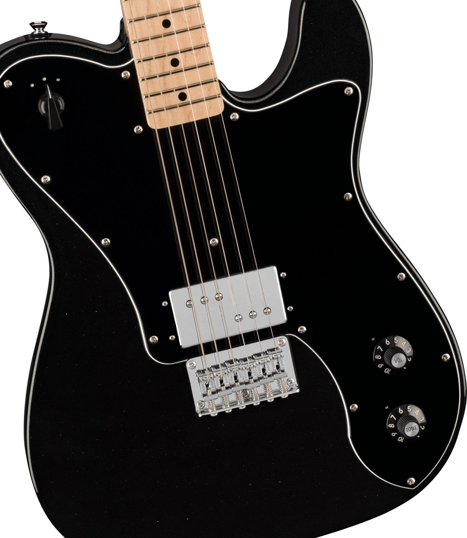 Paranormal Esquire® Deluxe, Maple Fingerboard, Black Pickguard, Metallic Black追加画像 Paranormal Esquire® Deluxe, Maple Fingerboard, Black Pickguard, Metallic Black追加画像