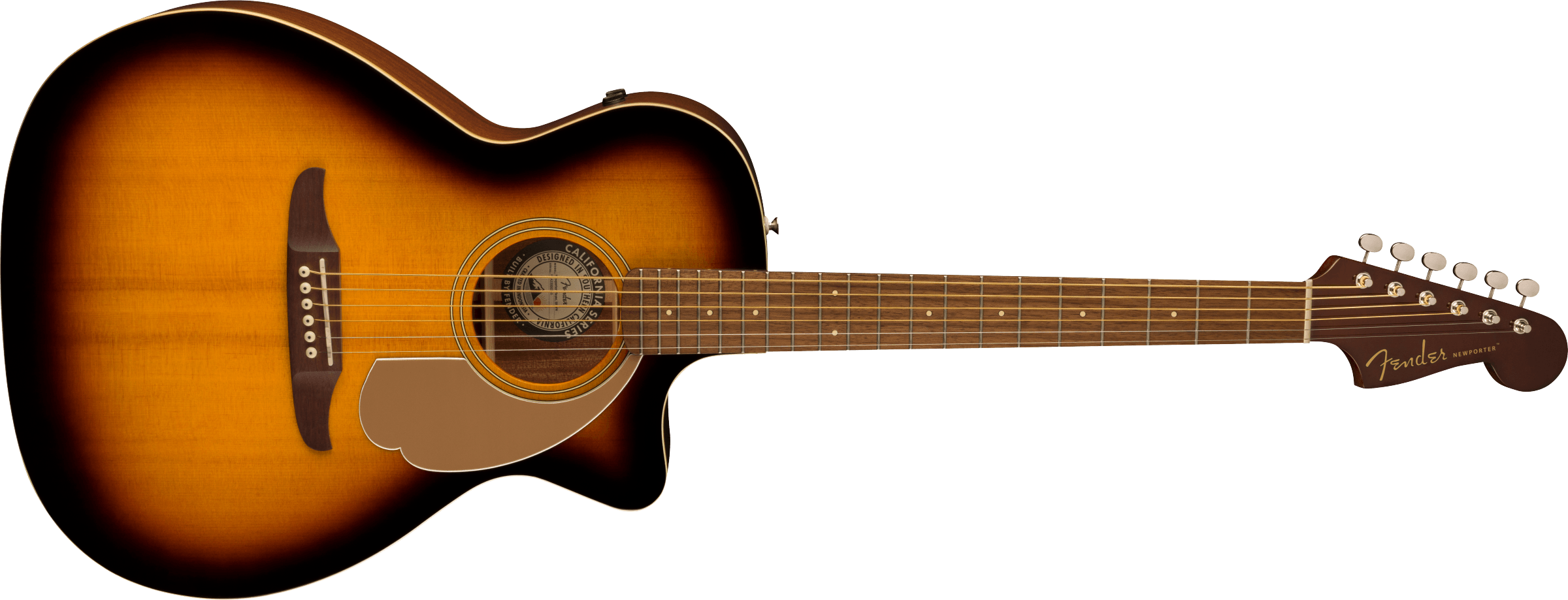 Newporter Player, Walnut Fingerboard, Gold Pickguard, Sunburst追加画像 Newporter Player, Walnut Fingerboard, Gold Pickguard, Sunburst追加画像