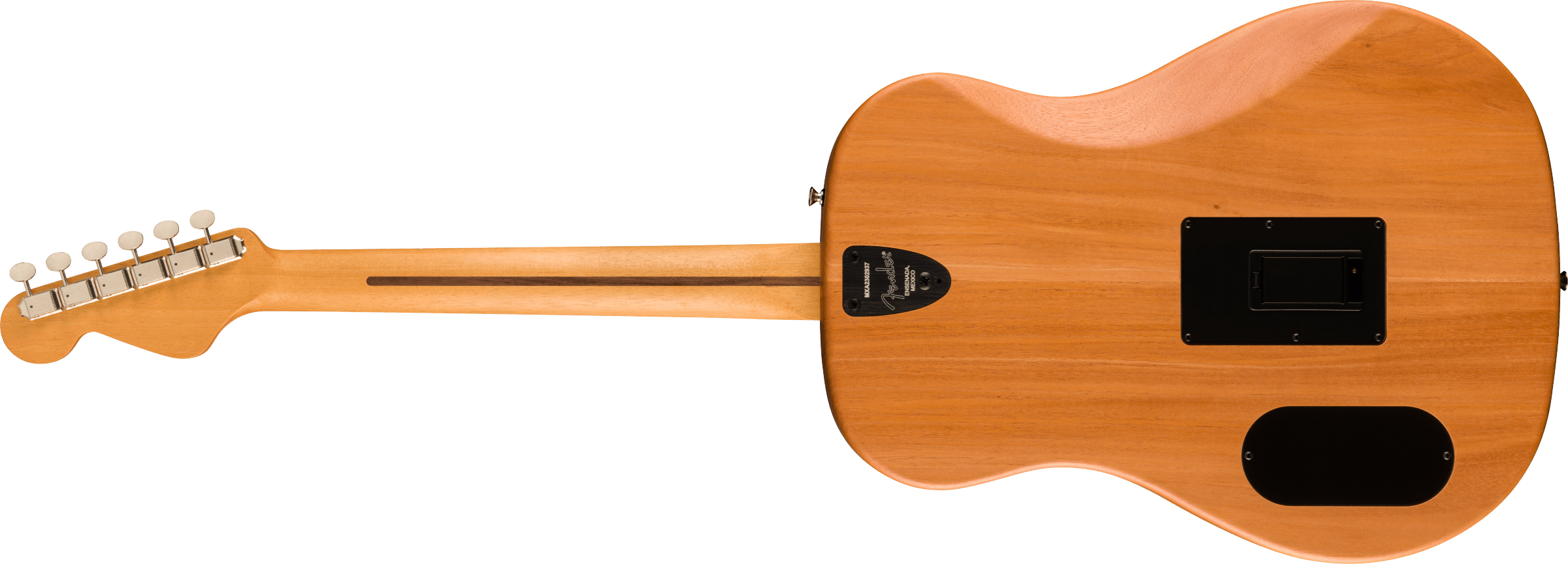 Highway Series™ Dreadnought, Rosewood Fingerboard, Natural背面画像