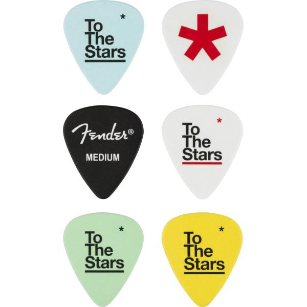 Fender-ピックTom DeLonge 351 Celluloid Picks (6)