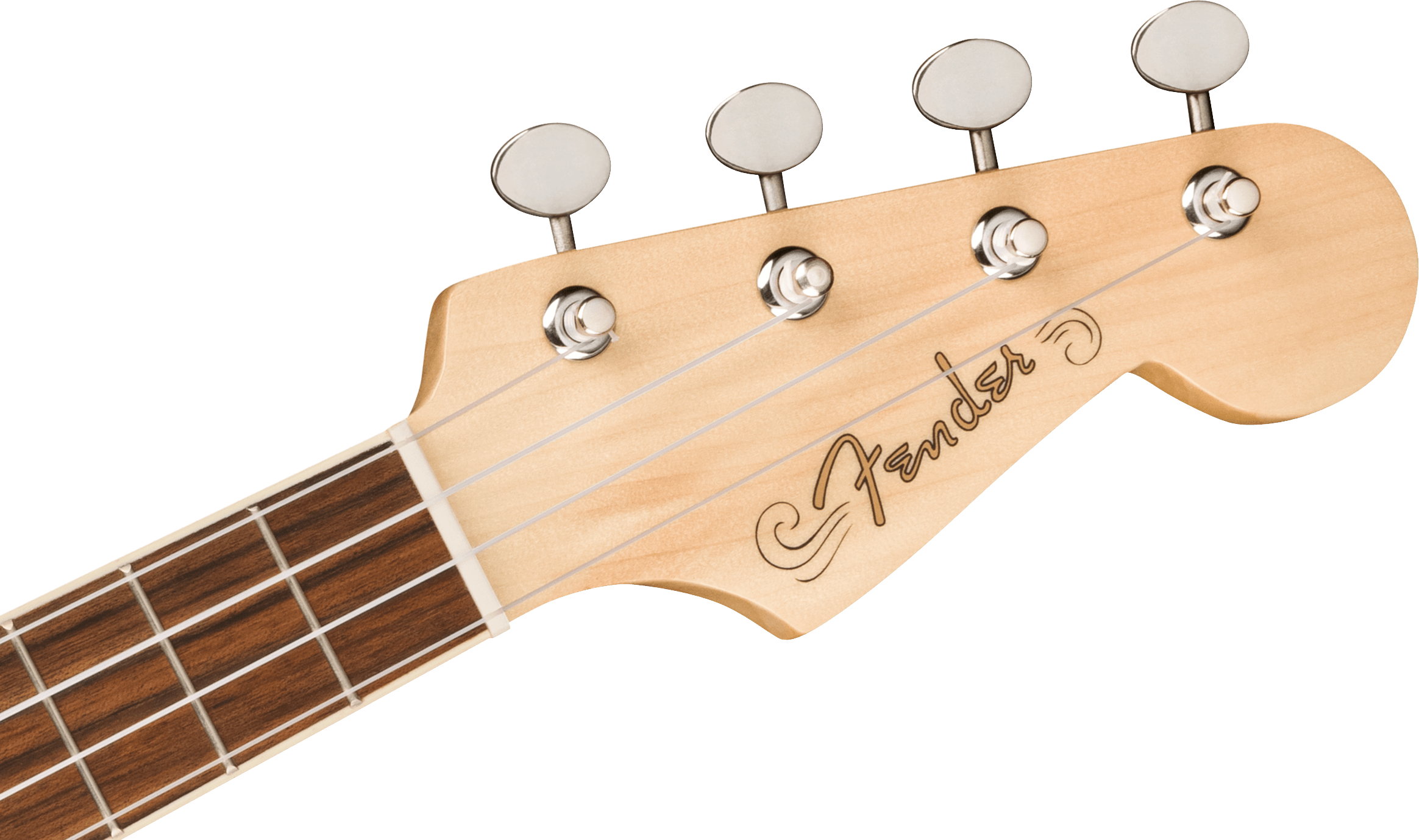 Fullerton Strat® Uke, Walnut Fingerboard, White Pickguard, Surf Green追加画像 Fullerton Strat® Uke, Walnut Fingerboard, White Pickguard, Surf Green追加画像