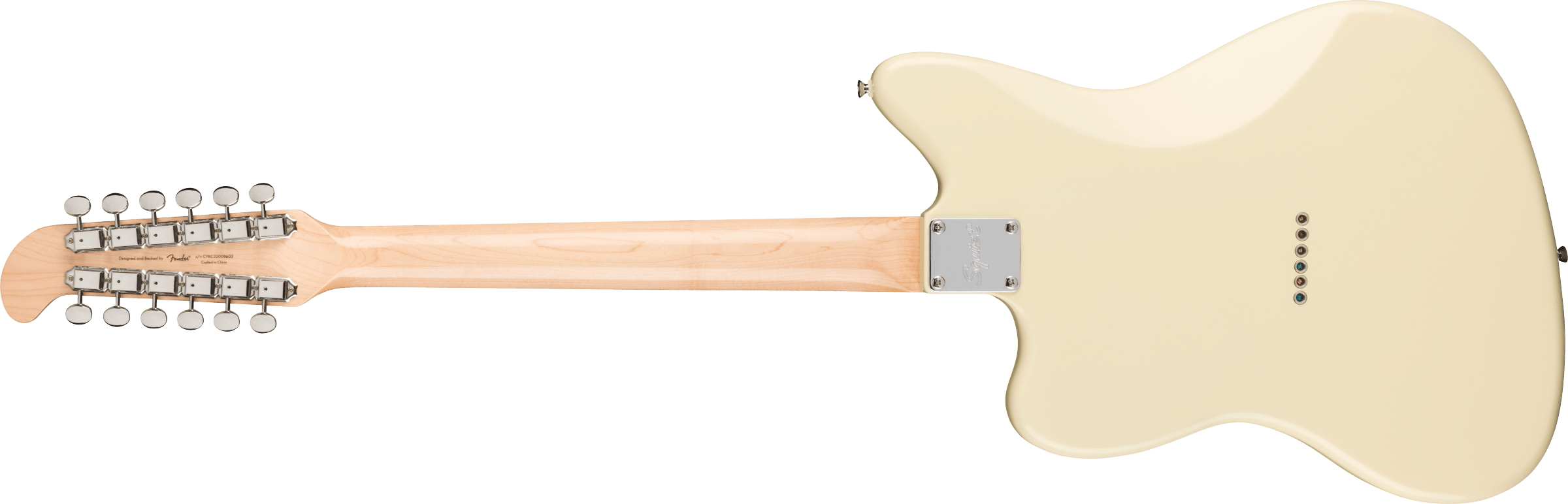 Paranormal Jazzmaster® XII, Laurel Fingerboard, Tortoiseshell Pickguard, Olympic White追加画像 Paranormal Jazzmaster® XII, Laurel Fingerboard, Tortoiseshell Pickguard, Olympic White追加画像