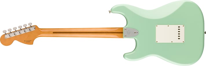 Vintera® II 70s Stratocaster®, Rosewood Fingerboard, Surf Green背面画像 Vintera® II 70s Stratocaster®, Rosewood Fingerboard, Surf Green背面画像