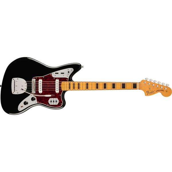 Fender-ジャガーVintera® II 70s Jaguar®, Maple Fingerboard, Black