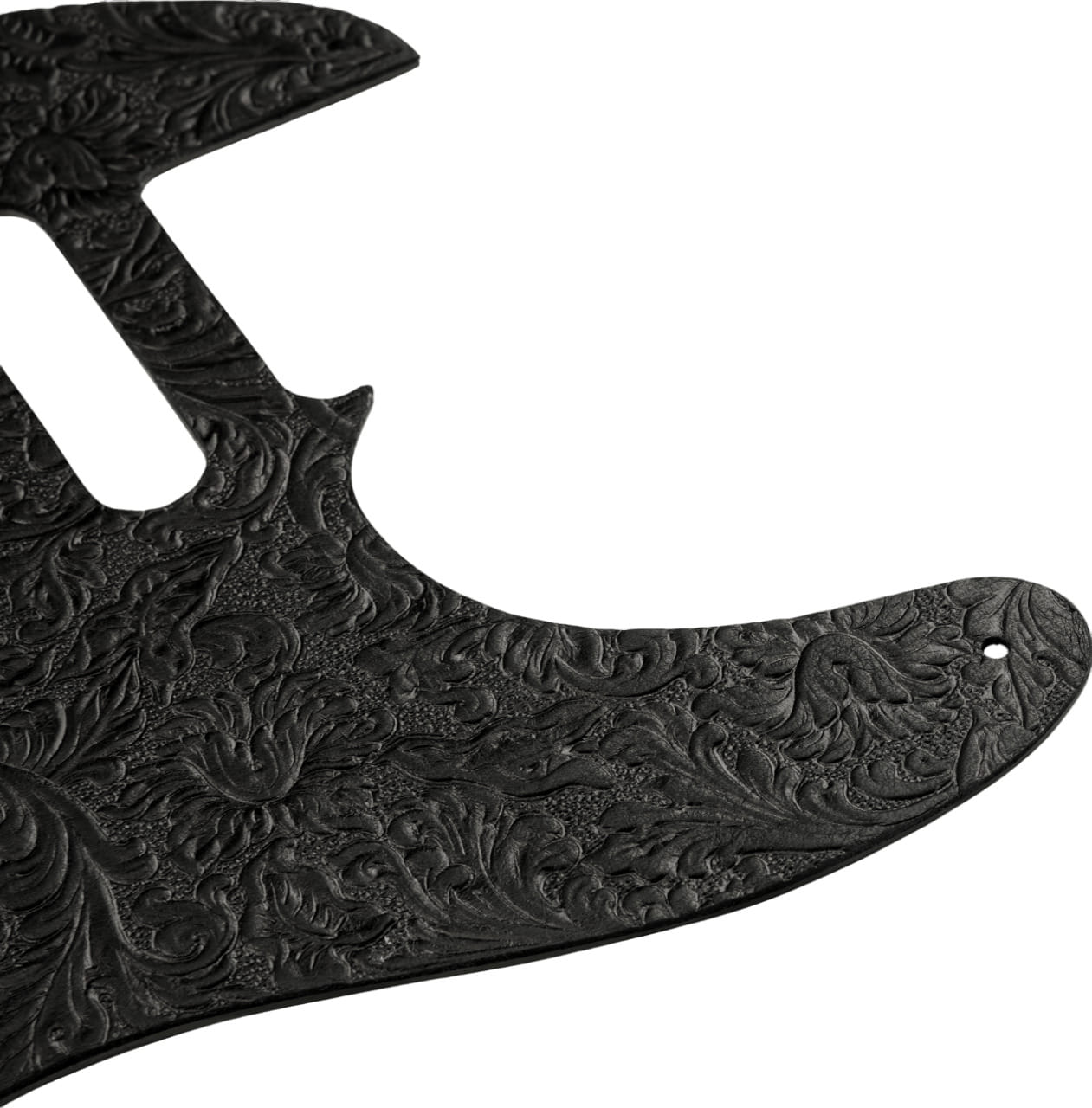 Waylon Jennings Leather Pickguard, Black追加画像 Waylon Jennings Leather Pickguard, Black追加画像