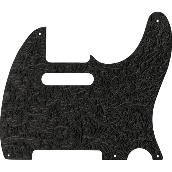 Waylon Jennings Leather Pickguard, Blackサムネイル