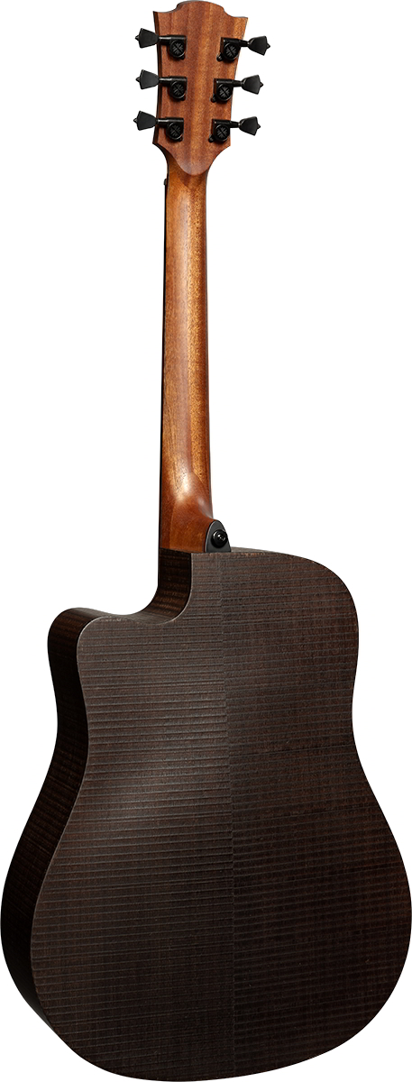 SAUVAGE-DCE Dreadnought Cutaway Electro背面画像 SAUVAGE-DCE Dreadnought Cutaway Electro背面画像
