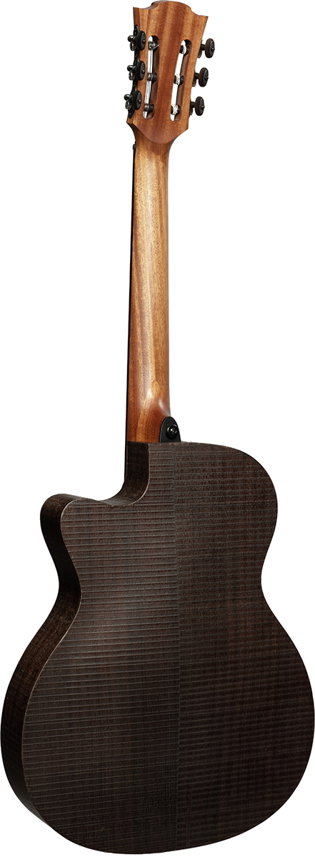 SAUVAGE-N-ASCE Nylon Auditorium Slim Cutaway Electro背面画像 SAUVAGE-N-ASCE Nylon Auditorium Slim Cutaway Electro背面画像