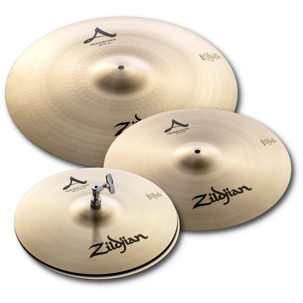 Zildjian-シンバルセットA Zildjian Medium Cymbal Set AZMSET