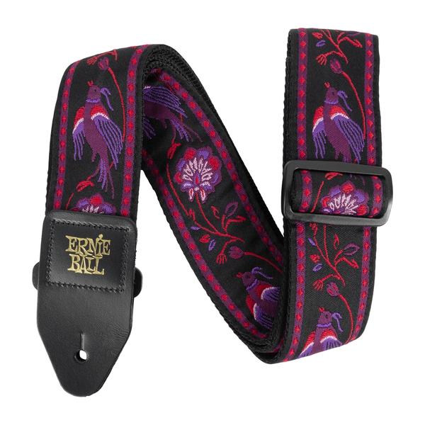 ERNIE BALL-ギター/ベース用ストラップPleasant Pheasant Jacquard Strap