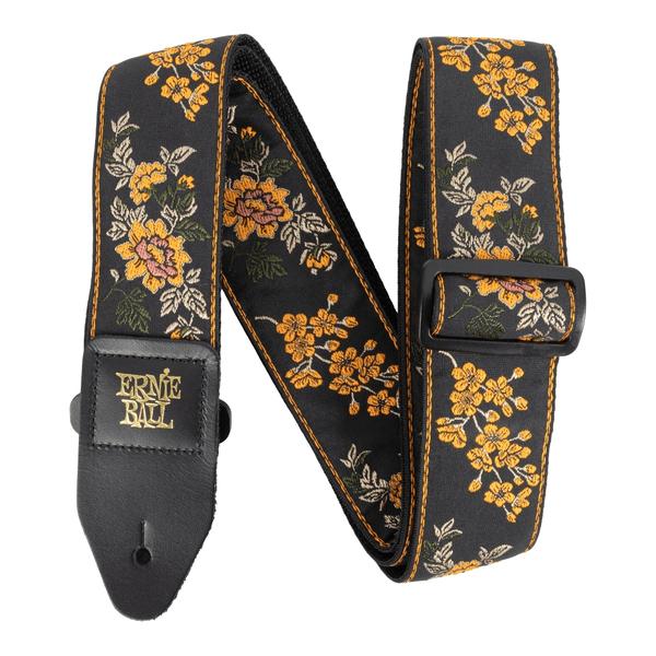 ERNIE BALL-ギター/ベース用ストラップ
Tangerine Blossom Jacquard Strap