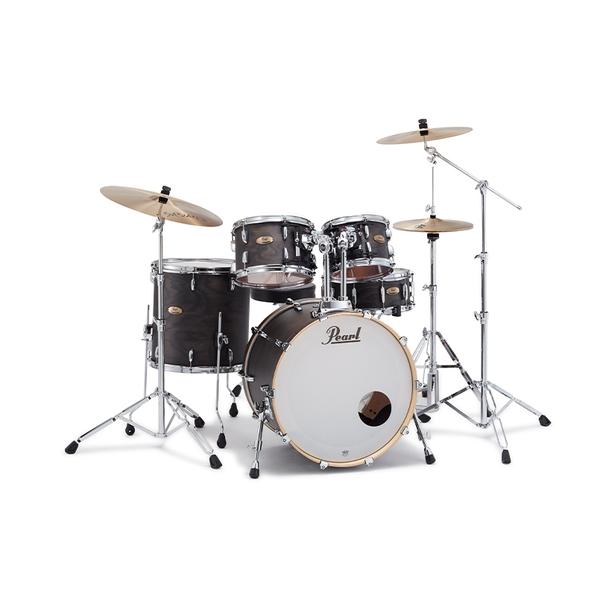 Pearl-ドラムセットSTS825S/C-D Standard #852 Black Satin Ash