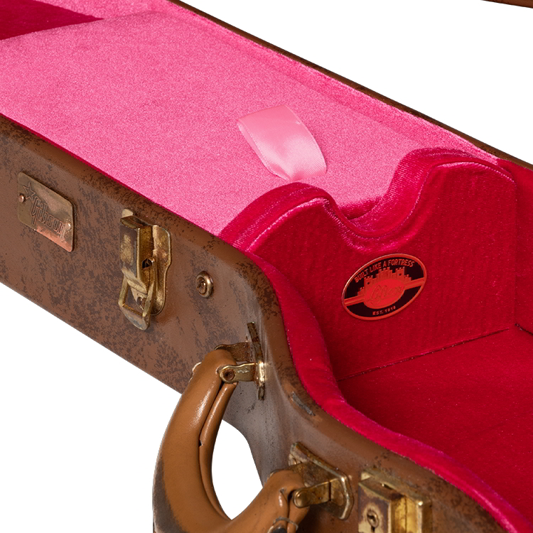 ASLFTCASE-5L-LPS-AG "5-Latch" Brown/Pink Hardshell Case, Les Paul, Agedパネル画像 ASLFTCASE-5L-LPS-AG "5-Latch" Brown/Pink Hardshell Case, Les Paul, Agedパネル画像
