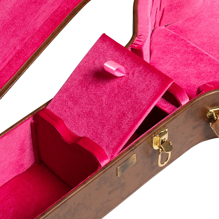 ASLFTCASE-5L-J200 Brown/Pink Hardshell Case, SJ-200追加画像 ASLFTCASE-5L-J200 Brown/Pink Hardshell Case, SJ-200追加画像