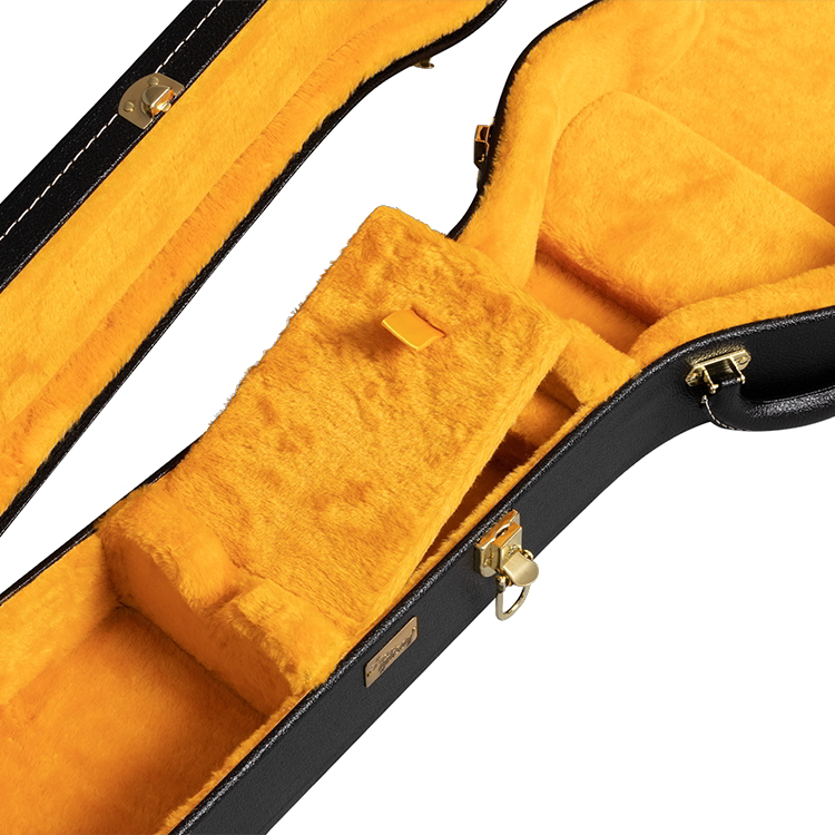 ASLFTCASE-PB-LPS Black/Goldenrod Hardshell Case, Les Paul追加画像 ASLFTCASE-PB-LPS Black/Goldenrod Hardshell Case, Les Paul追加画像