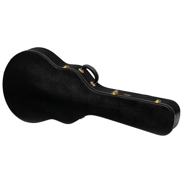 Gibson-ES-335用ハードケースASLFTCASE-PB-335 Black/Goldenrod Hardshell Case, ES-335