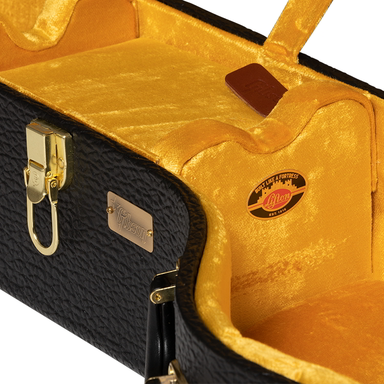 ASLFTCASE-PB-DN Black/Goldenrod Hardshell Case, Dreadnoughtパネル画像 ASLFTCASE-PB-DN Black/Goldenrod Hardshell Case, Dreadnoughtパネル画像