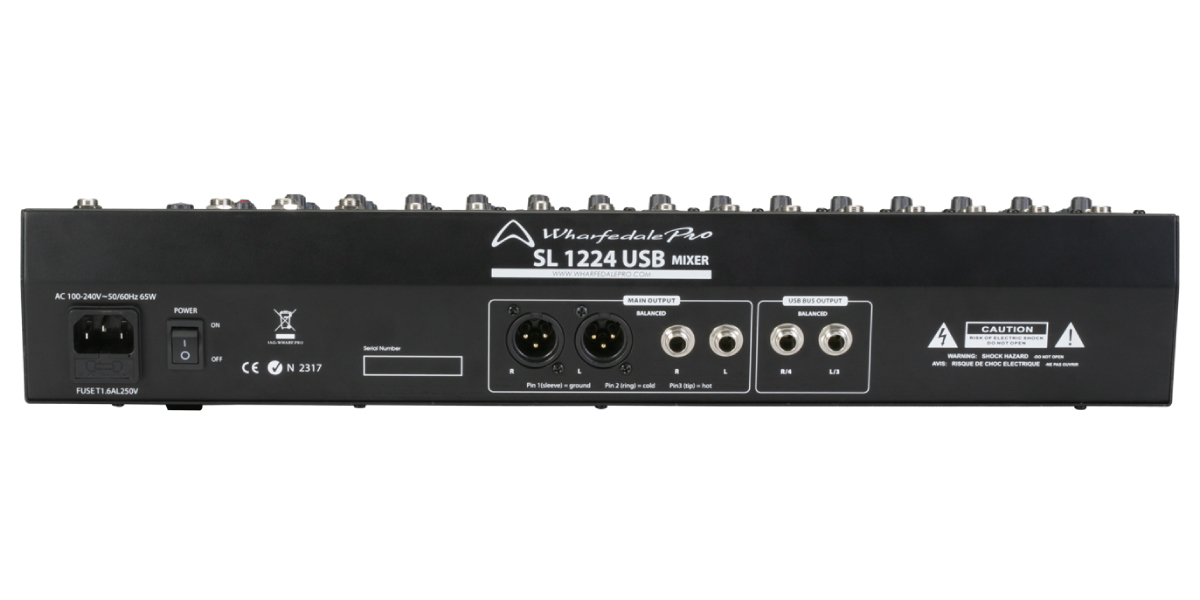SL-1224USB背面画像 SL-1224USB背面画像