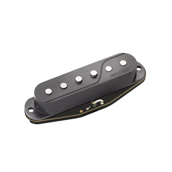 FISHMAN-ギター用ピックアップPRF-SSS-BP1 Fluence Single Width, Passive, Single, Black/White for HSH & HSS