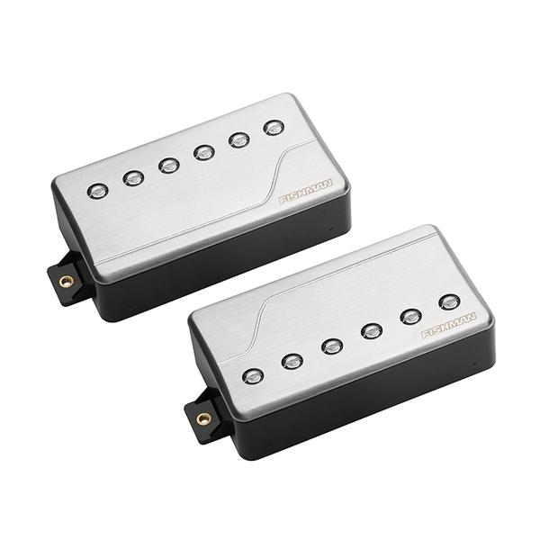 FISHMAN-ギター用ピックアップセットPRF-CHB-SR2 Fluence Classic Humbucker 6-String Set, Brushed Stainless