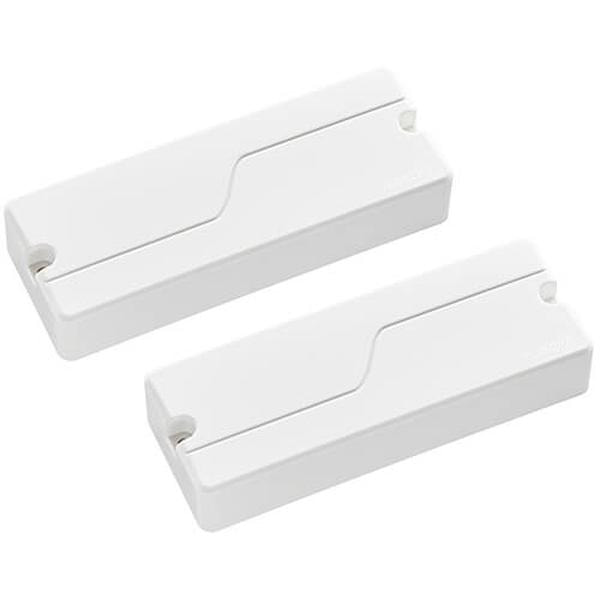 FISHMAN-5弦ベース用ピックアップセットPRF-BS5-SW2 Fluence Bass Soapbar, 5-String Set, White Plastic