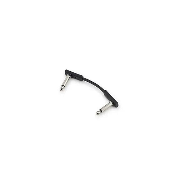 ROCKBOARD by WarwickRockBoard Flat Patch Cable, Black　5 cm