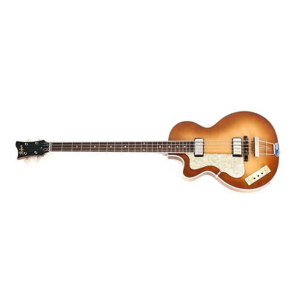 Hofner-左利き用エレキベース
H500/2-L-0 Club Bass Lefty