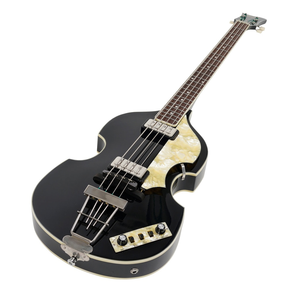 HCT-500/1-BK Violin Bass CT Transparent Black追加画像 HCT-500/1-BK Violin Bass CT Transparent Black追加画像