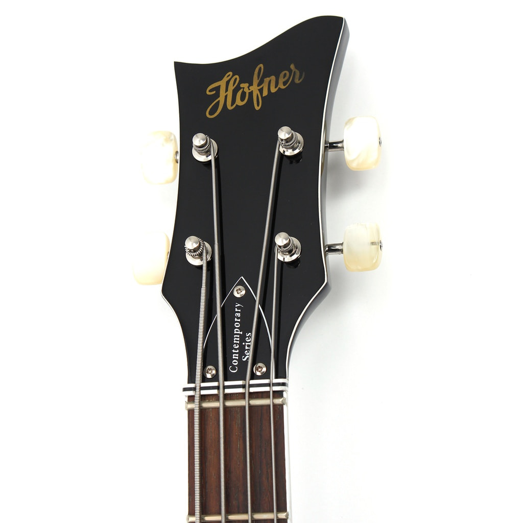 HCT-500/1-BK Violin Bass CT Transparent Blackヘッド画像 HCT-500/1-BK Violin Bass CT Transparent Blackヘッド画像