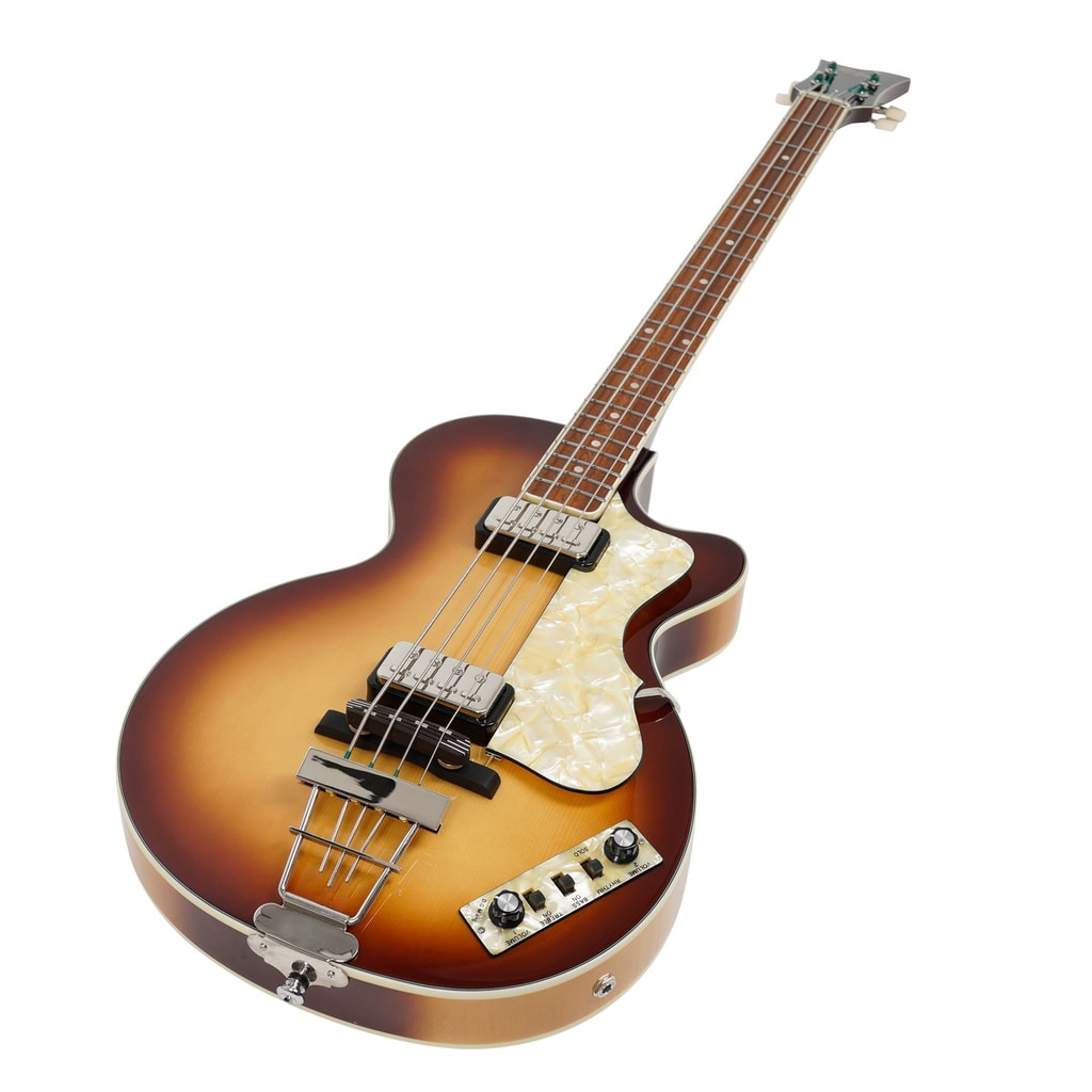 HCT-500/2-SB Club Bass CT Antique Brown Sunburst追加画像 HCT-500/2-SB Club Bass CT Antique Brown Sunburst追加画像