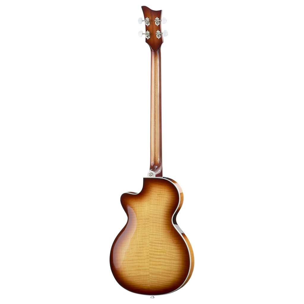 HCT-500/2-SB Club Bass CT Antique Brown Sunburst背面画像 HCT-500/2-SB Club Bass CT Antique Brown Sunburst背面画像