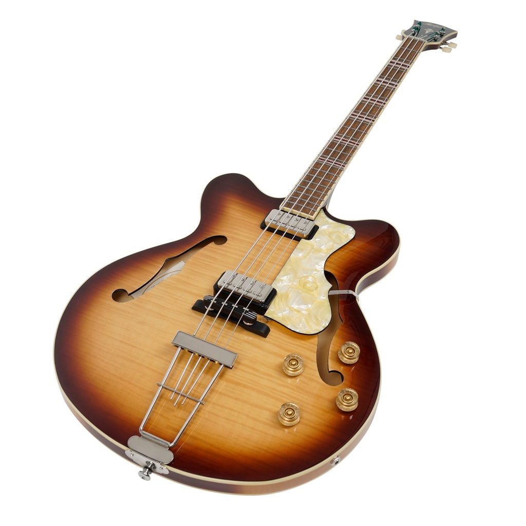 HCT-500/7-SB Verythin Bass CT Antique Brown Sunburst追加画像 HCT-500/7-SB Verythin Bass CT Antique Brown Sunburst追加画像