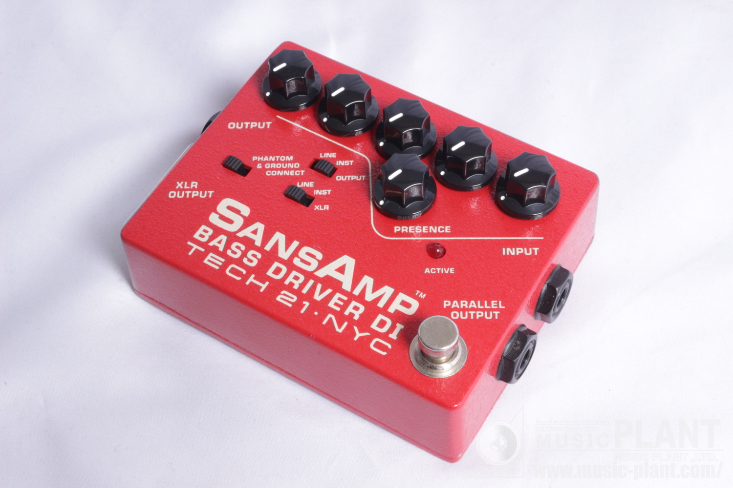 TECH21 ベースプリアンプSansAmp BASS DRIVER DI Vermillion中古品在庫 ...