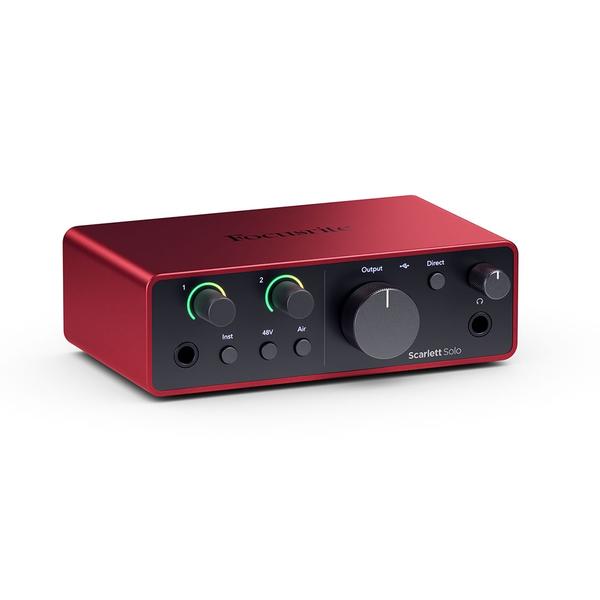 Focusrite-USB オーディオインターフェイス
Scarlett Solo Gen4