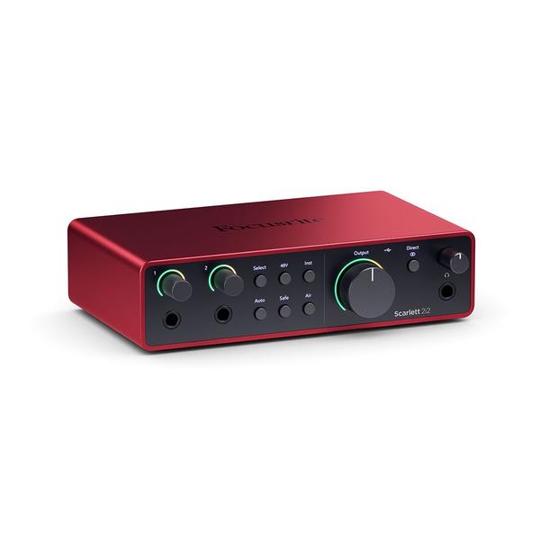 Focusrite-USB オーディオインターフェイスScarlett 2i2 Gen4