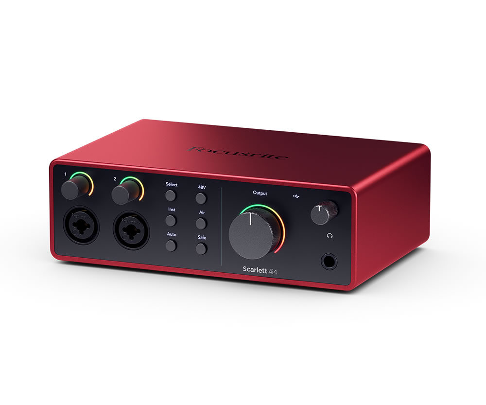 Scarlett 4i4 Gen4追加画像 Scarlett 4i4 Gen4追加画像