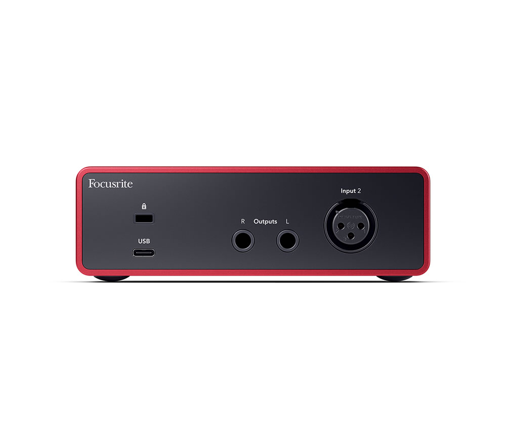 Scarlett Solo Studio Gen4背面画像 Scarlett Solo Studio Gen4背面画像