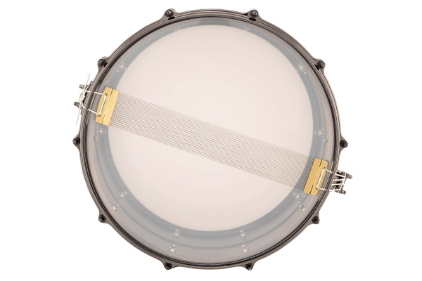 LU6514 6.5" x 14" "Black-to-Black" Brassヘッド画像 LU6514 6.5" x 14" "Black-to-Black" Brassヘッド画像